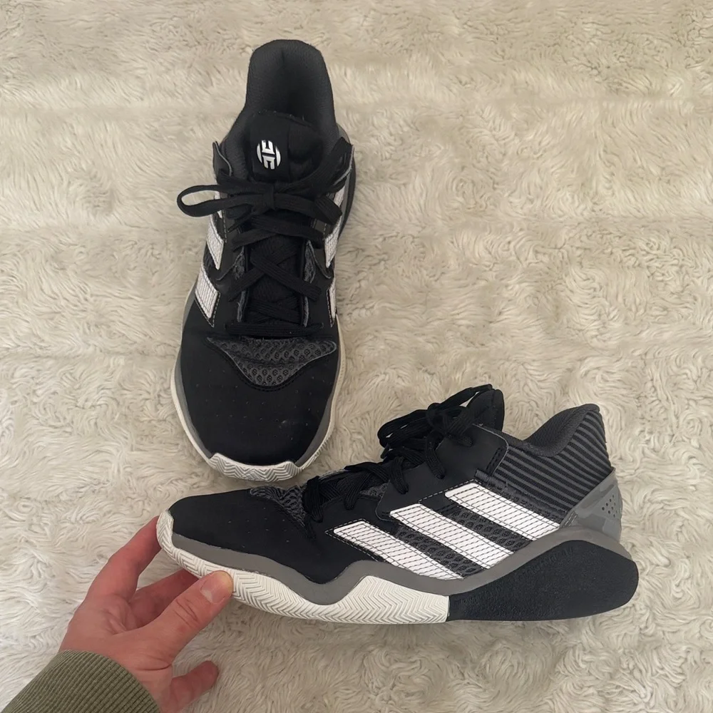 adidas Harden Stepback 'Core Black' basketball‎ athletic shoes 6 Mens